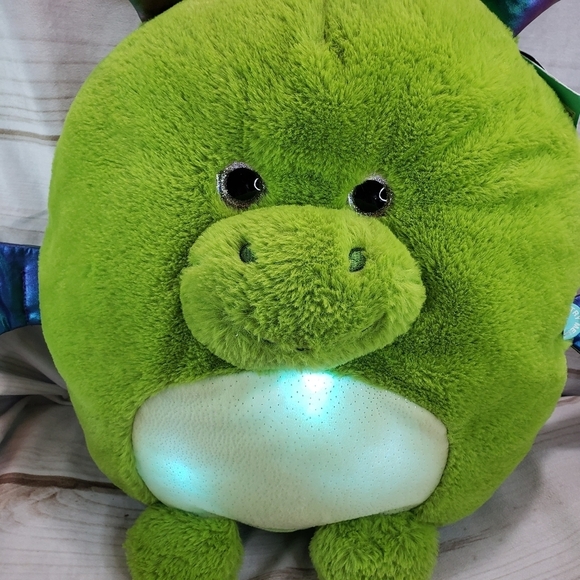 Hug Me Light Up Monster Green Dragon Plush Stuffed Toy Walgreens 16 Inch 2022 - Picture 6 of 16